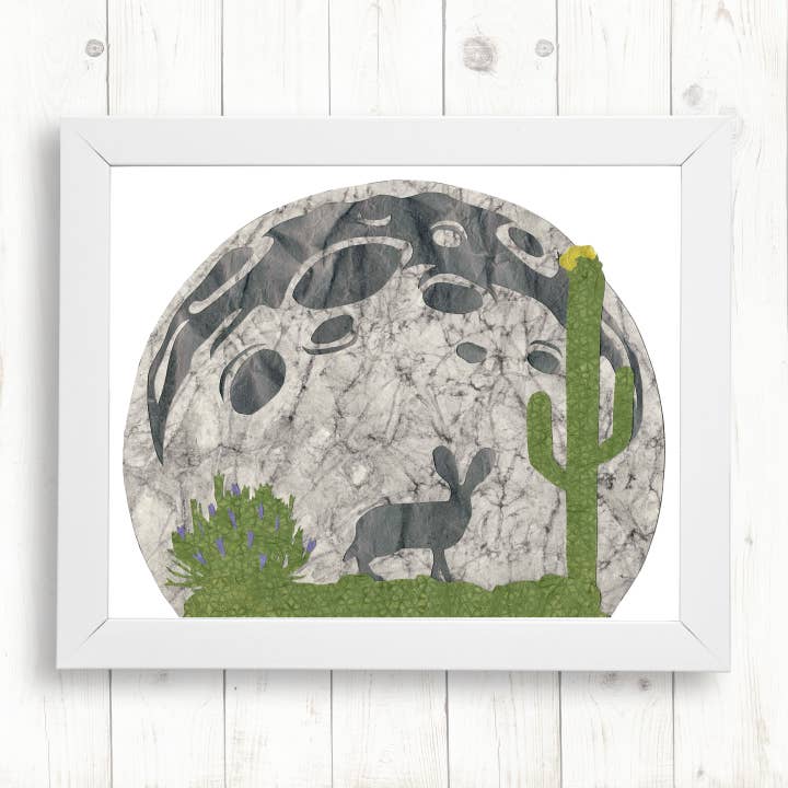 Jackrabbit Art Print for wholesale by Whimsy Spot