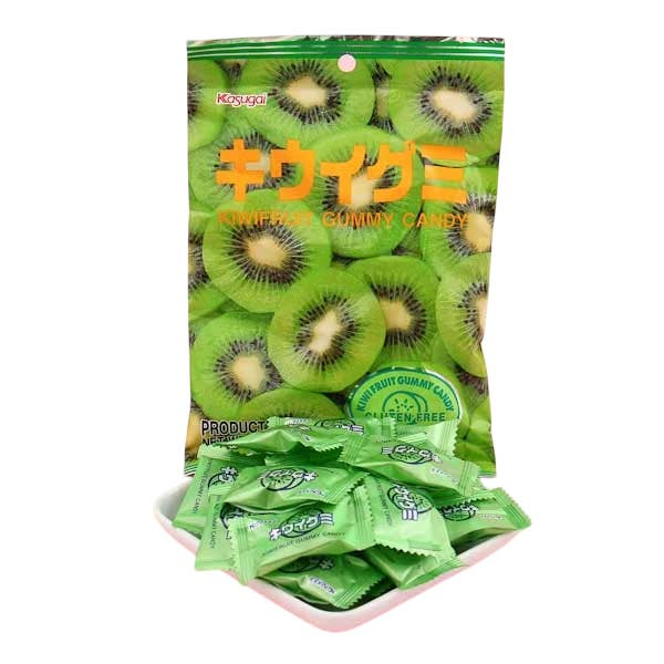 Global Bite Co - Wholesale Gummy - Kasugai Gummy Kiwi (Japan)