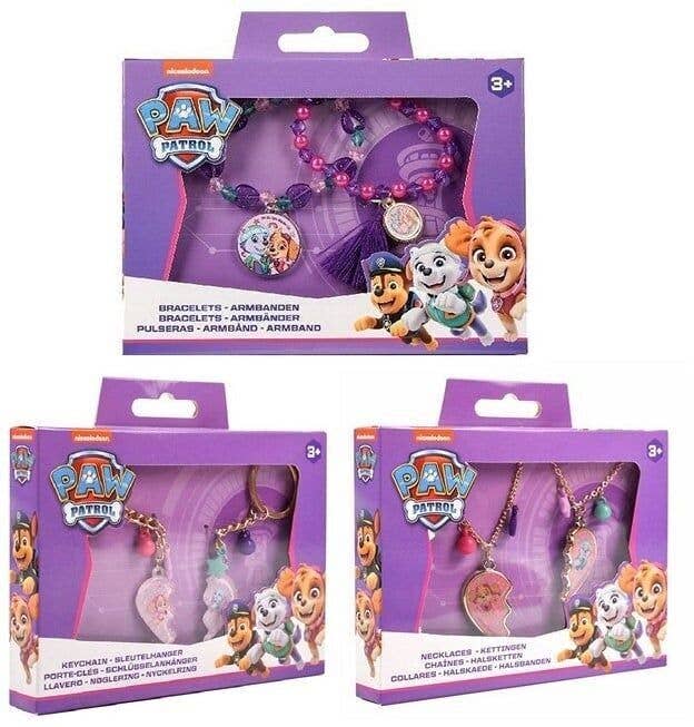 KIDDY-MOOV - Wholesale Jewelry Set - Pack of 2 Paw Patrol Metal Jewelry Sets0