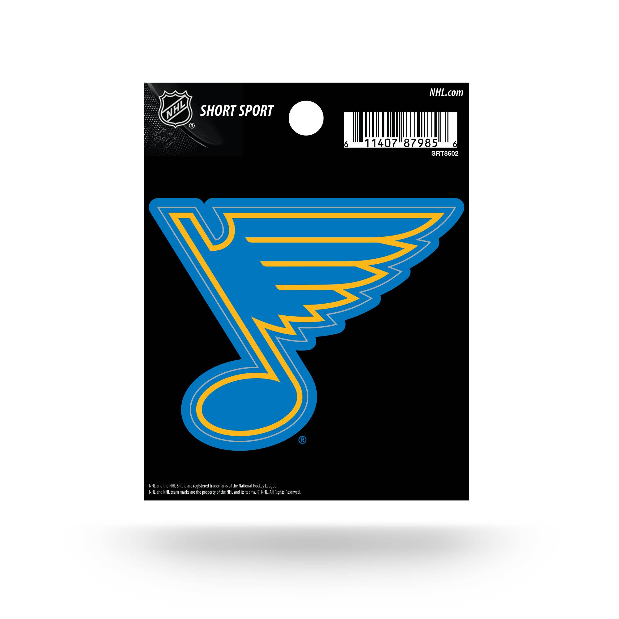 Rico Industries - Wholesale Sticker - NHL Hockey St. Louis Blues Standard Short Sport Decal