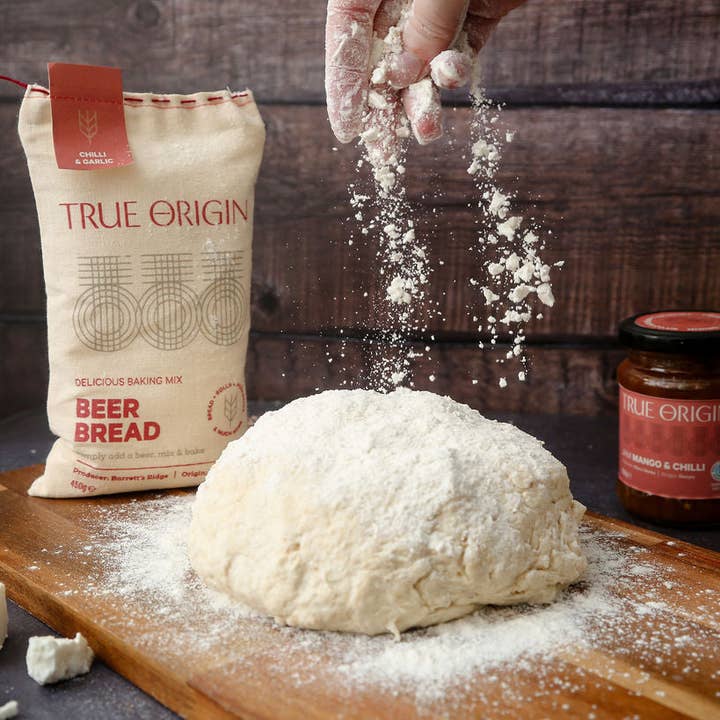 True Origin Foods – wholesale Bread mix – Chilli & Garlic Beer Bread (450g)6