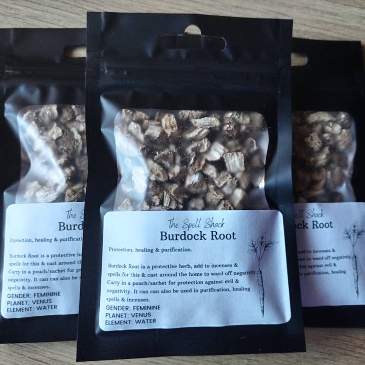 Witchuals - Rituals & Spellwork Apothecary - Wholesale Meditation Supplies - Burdock Root4