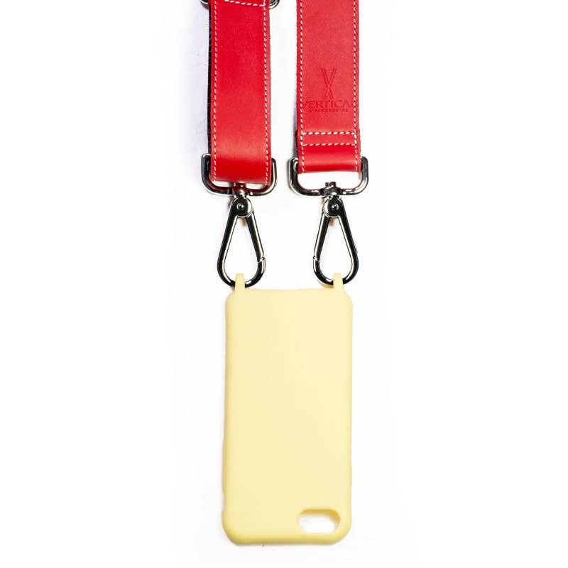 VERTICAL L'ACCESSOIRE – wholesale Phonecase strap – Santa Claus Premium Black Phone Lanyard2