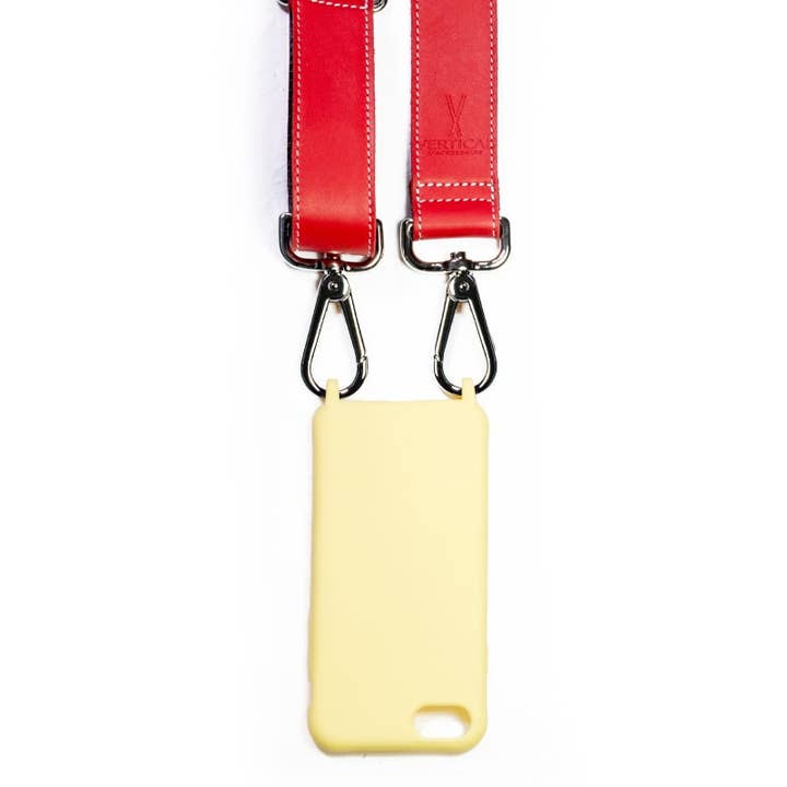 VERTICAL L'ACCESSOIRE – wholesale Phonecase strap – Santa Claus Premium Black Phone Lanyard2