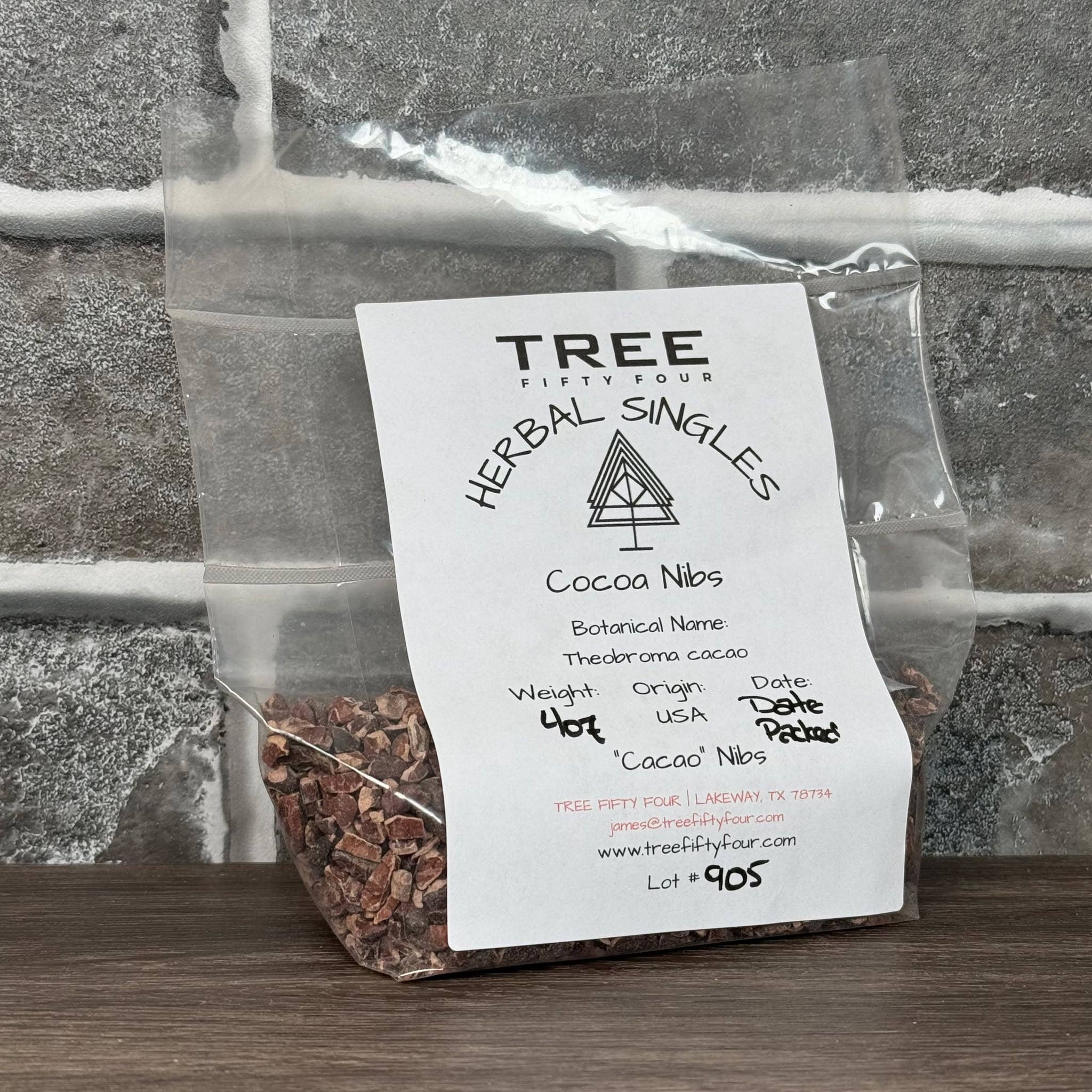 Tree Fifty Four - Wholesale Cocoa Nibs - Cocoa Nibs (Cacao) | 2oz - 1 KG | Bulk Herbs5