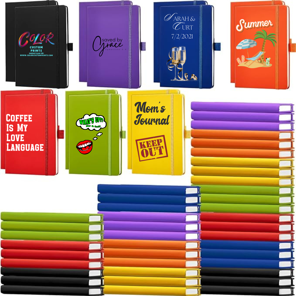 Color Custom Prints - Wholesale Journal/Diary - Custom Journal/Personalized Journal/Company Logo Journal5