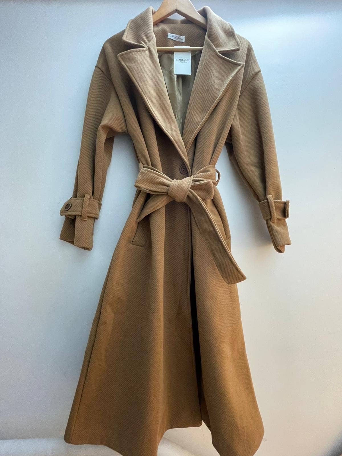 LORIANE - Wholesale Coat - Women's - 1008 One size pocket coat with belt8