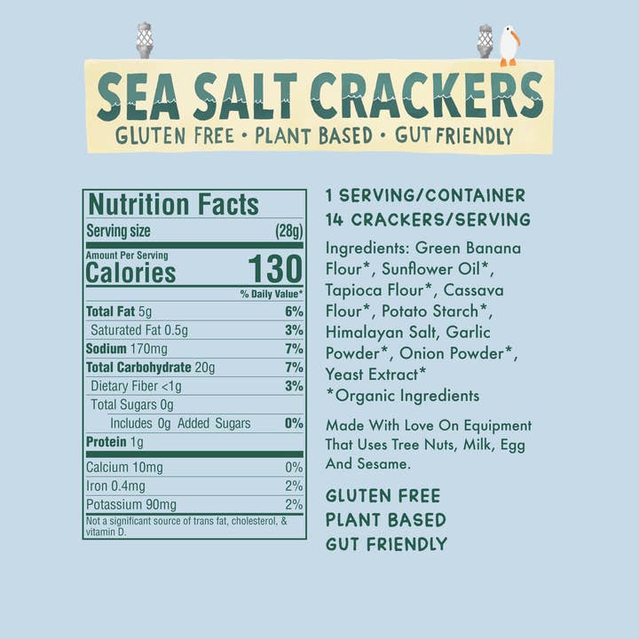 Fair & Square - Wholesale Crackers - Sea Salt Crackers | 1oz Snack Pack3