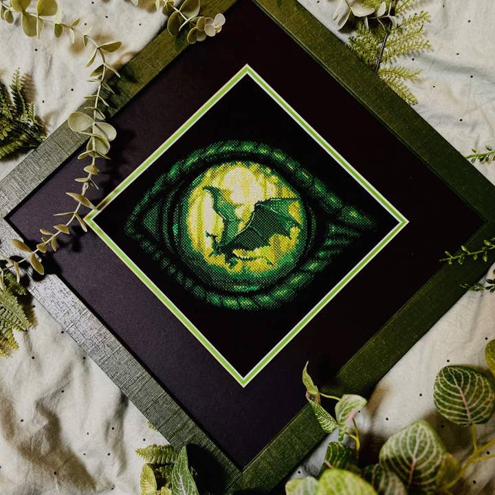 RIOLIS - Wholesale Embroidery/Cross Stitch Supplies - Cross Stitch Kit From Riolis 2162 Dragon Eye3