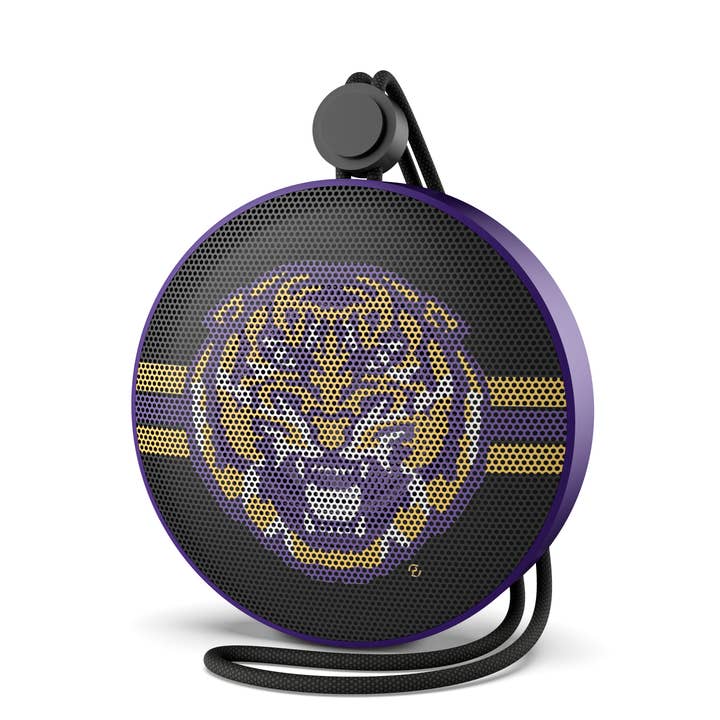 Ouvre-bouteille sans fil avec haut-parleur NCAA LSU Tigers pour la vente par Prime Brands Group