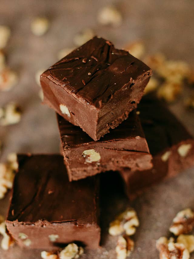 Bloco de Fudge de Chocolate e Noz de 6lb por atacado de That Fudge Place