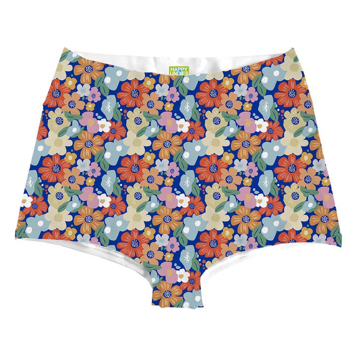 Orange Daisy Highwaist för wholesale av HAPPY UNDIES