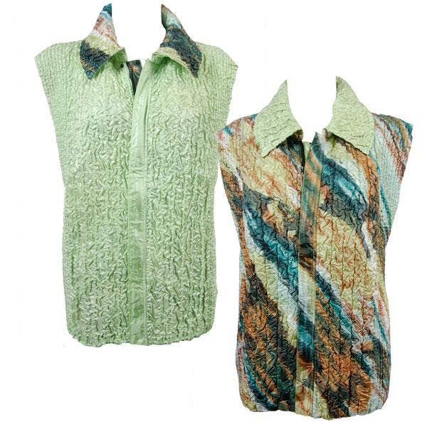 The Magic Scarf Company - Wholesale Outerwear Vest - Women's - 4537 - Quilted Reversible Vests19