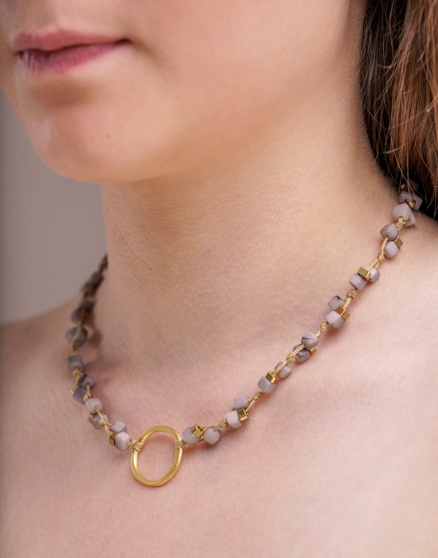 Pretty Pink Eco-Jewellery - Venta al por mayor Collares de cuentas/perlas - Collar Dainty Tagua7