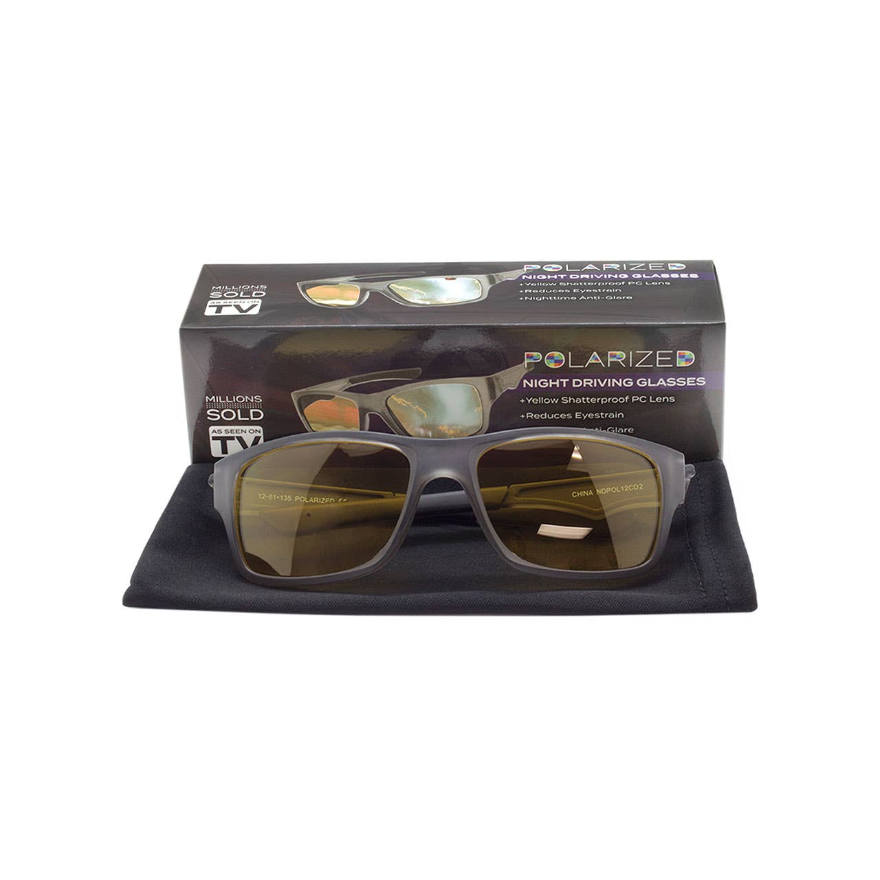 Shark Eyes, Inc - Wholesale Zonnebrillen - Heren - Gepolariseerde nachtbril in Counter Display Programma7