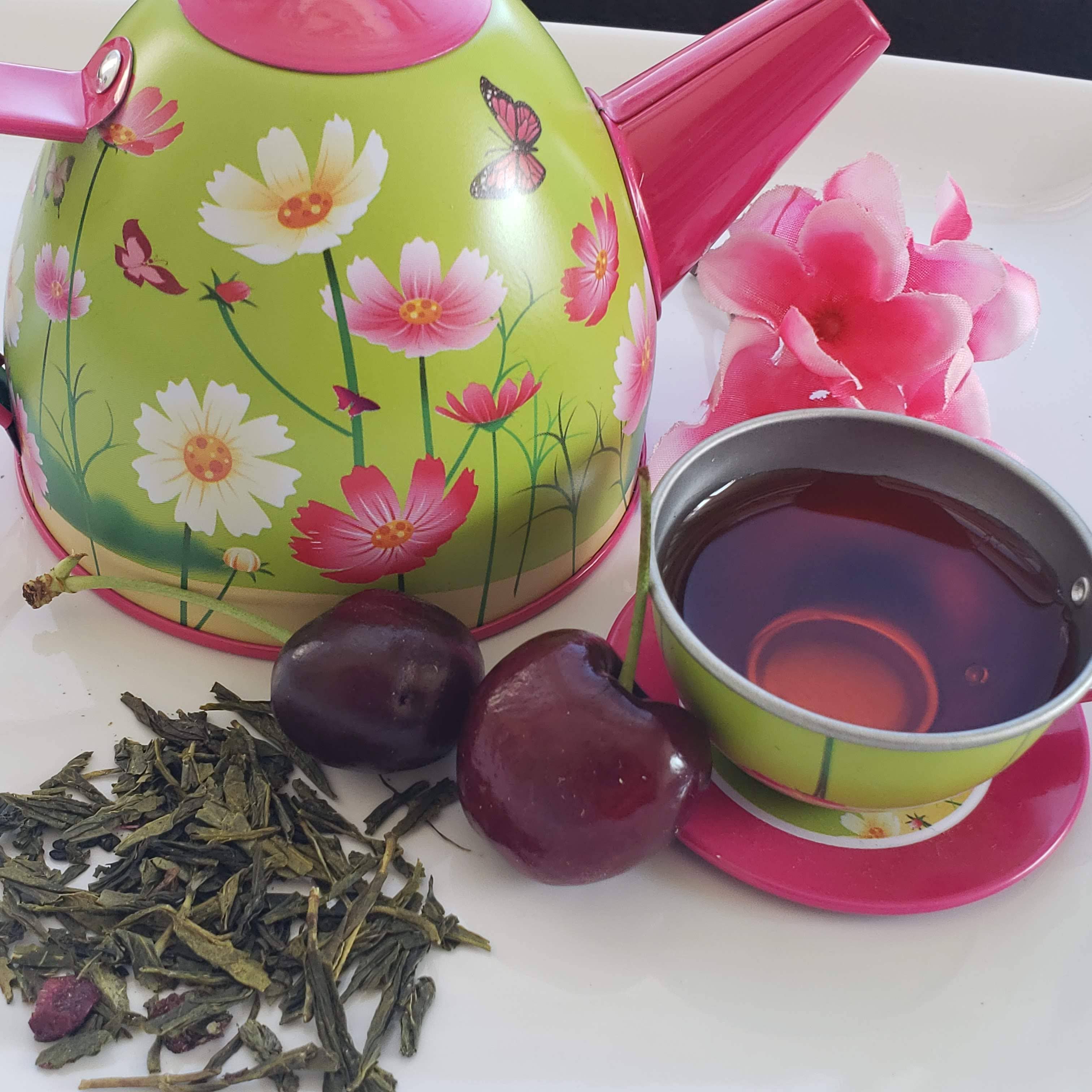 Tea n' More - Wholesale Tea Bags - Sweet Cherry Blossom Green Tea - CUPPA2