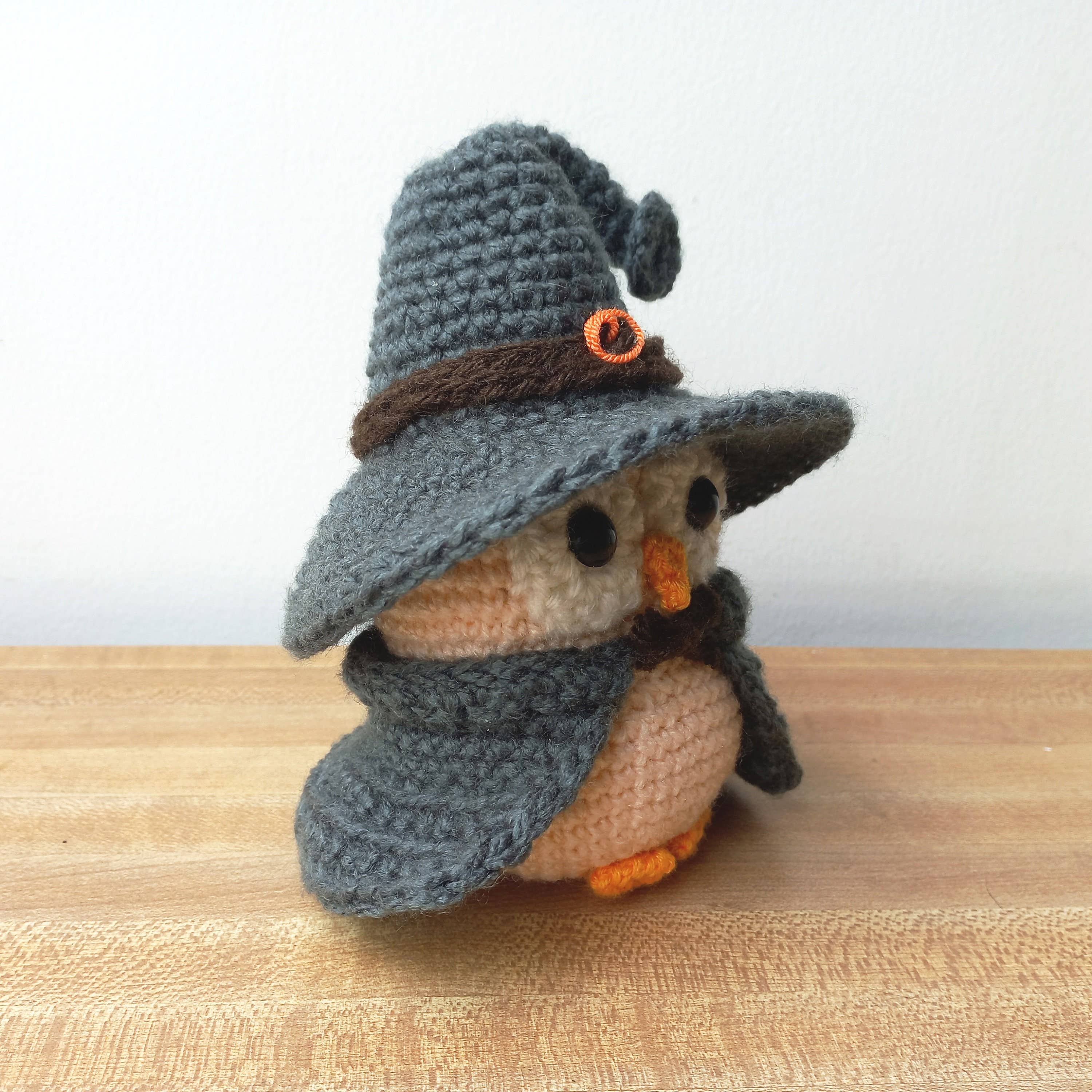 Anh2 LTD - Wholesale Stuffed/Plush Toy - Kids & Baby - Owl Wizard Crochet, Amigurumi Mini Magical Animal Crochet2