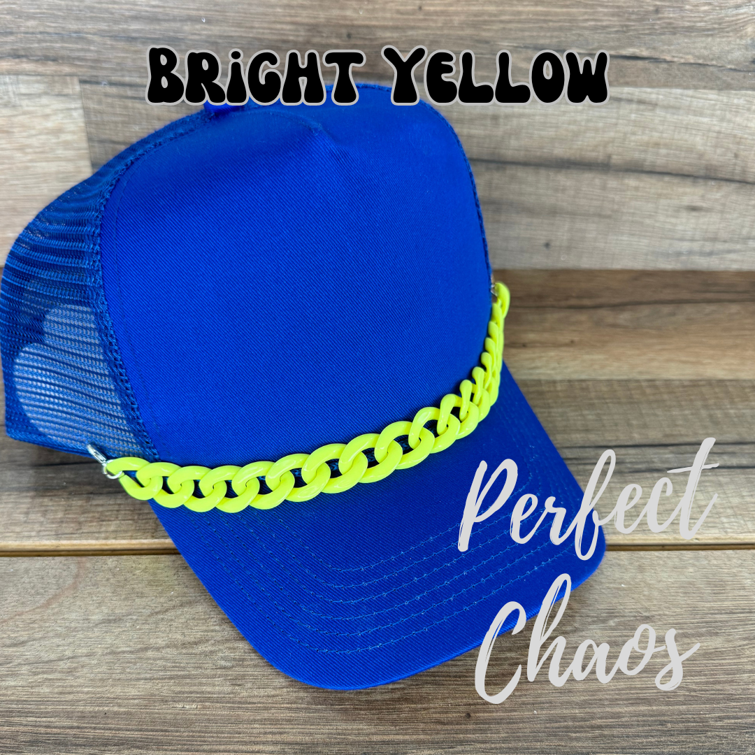 Perfect Chaos Accessories - Wholesale Trucker Hat - Unisex - Large Chunky Hat Chain 4