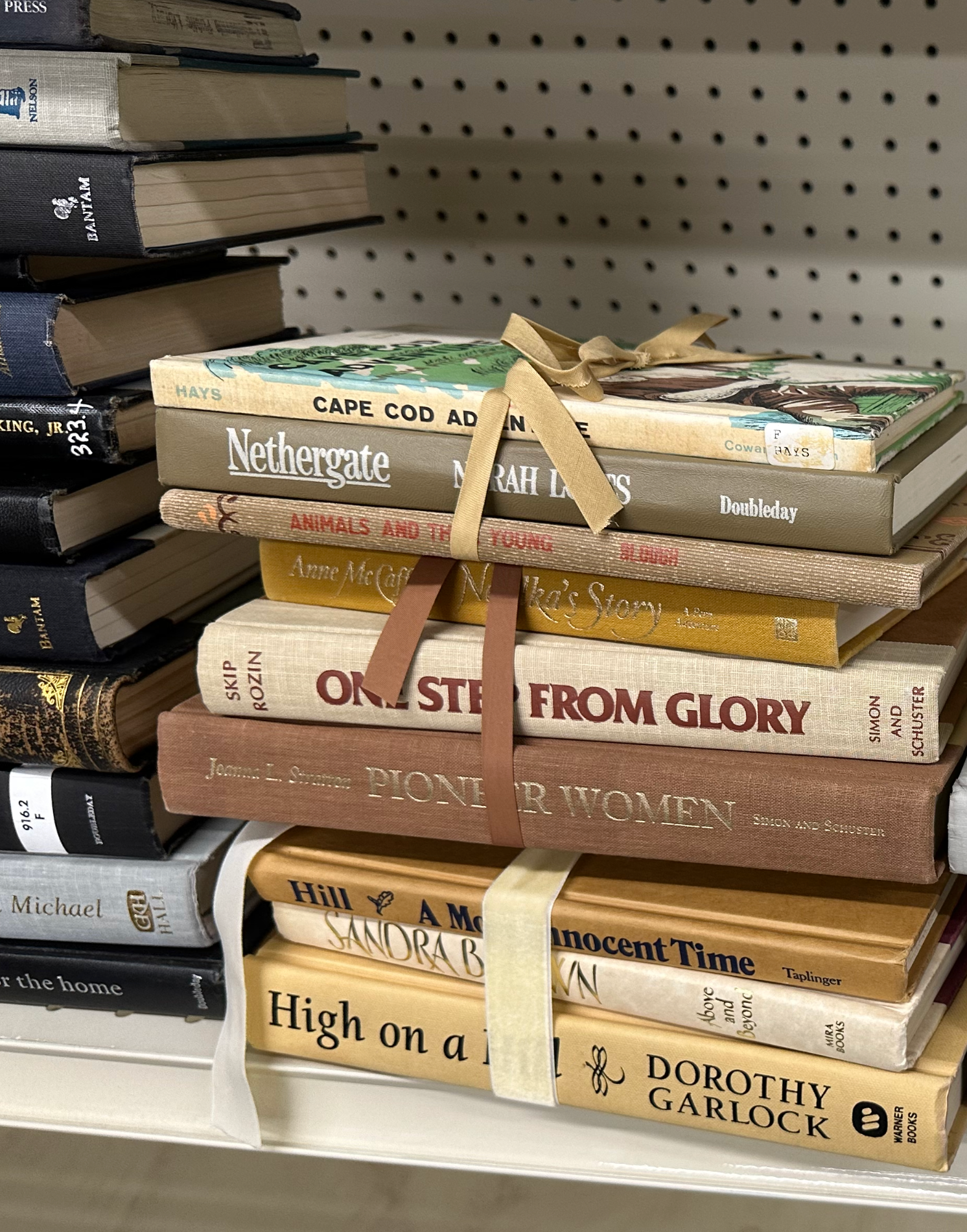 Made Market Co. - Wholesale Decorative Tabletop Object - Decorative Vintage Books Decor - Neutrals  Set of 314