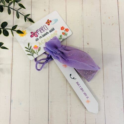 Pic décoratif “Merci de m’avoir aidé à grandir”, fin d’année pour la vente par La vie en magenta