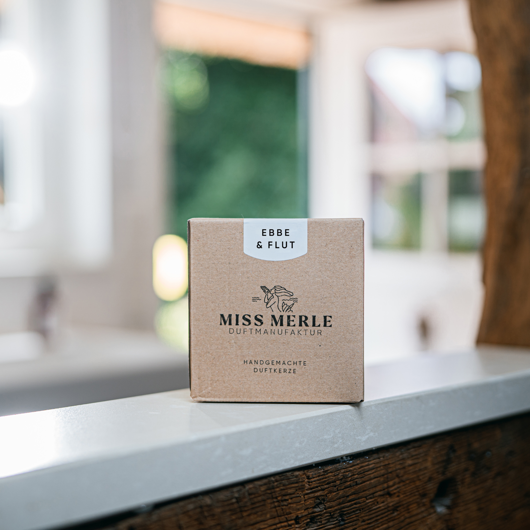 MISS MERLE Duftmanufaktur - Wholesale Jar/Filled Candle - Scented Candle EBBE & FLUT 150g - Fresh Sea Breeze3