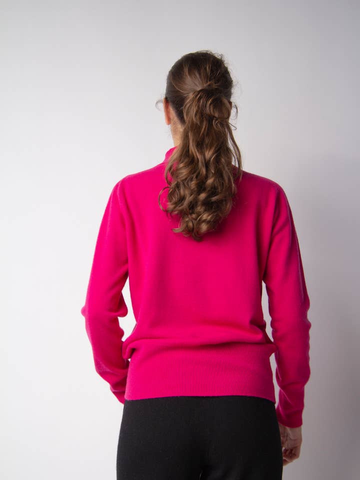 Lèmme - Wholesale Tunic Sweater - Women's - Cashmere Mix Mock Neck 3D Knit
Cashmere Mix Mock Neck 17