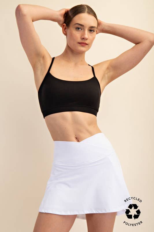 Sunday Morning - Wholesale Skort - Women's - S0970PL37 PLUS V SHAPED HIGH-WAIST BUTTER YOGA FABRIC SKORT41