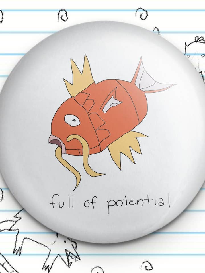 Botão Amigo Koi Desamiga 1,25" por atacado de Fautbarb