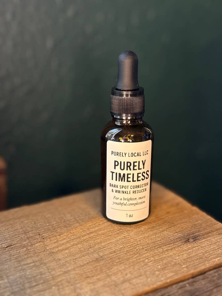 Correcteur de Taches et Réducteur de Rides Purement Intemporel pour la vente par Purely Local LLC.