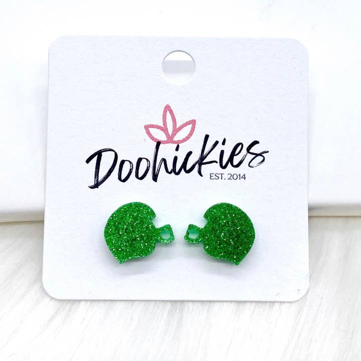 Doohickies - Wholesale Stud/Post Earrings - Acrylic Helmet Studs -Earrings