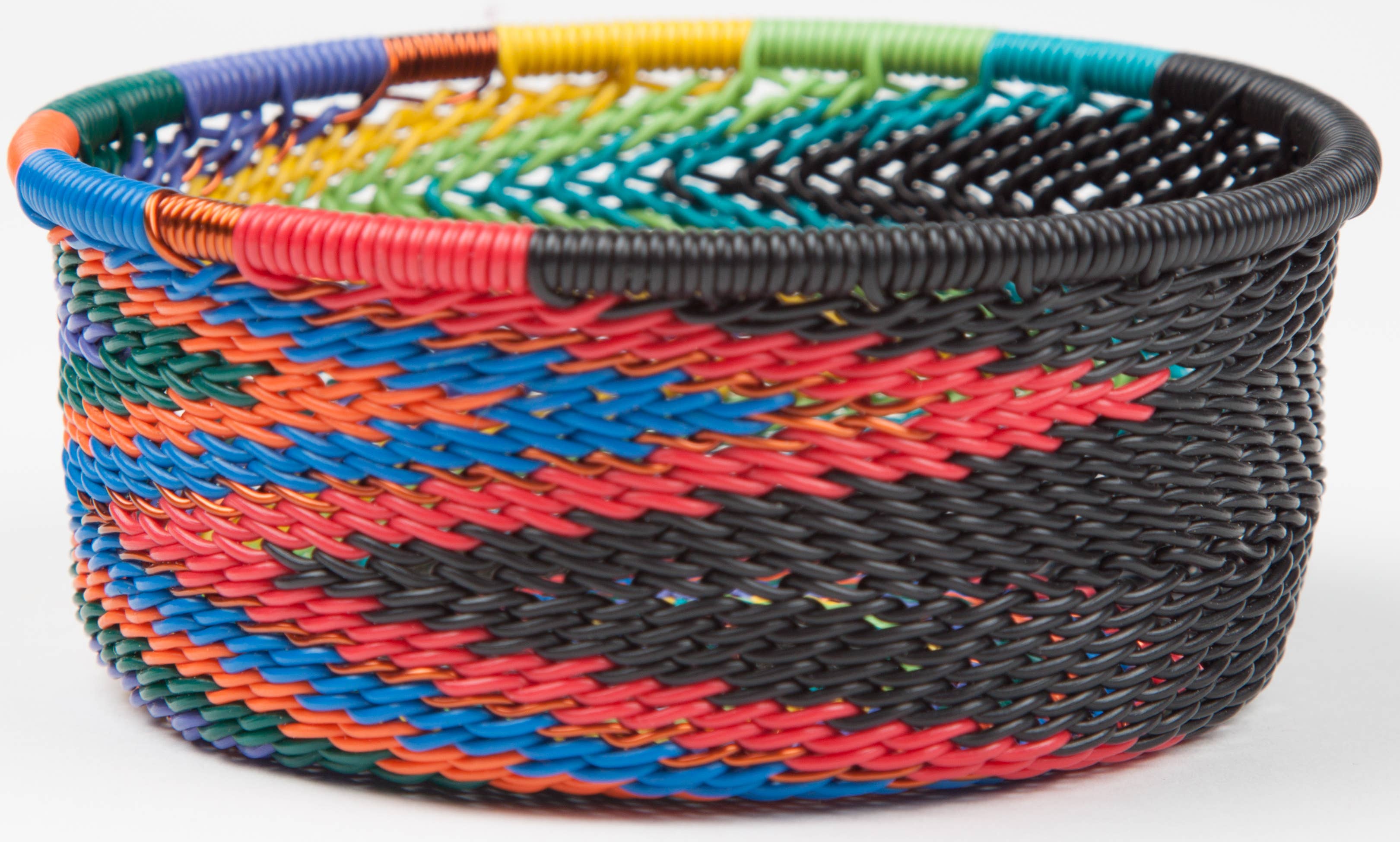 Bridge for Africa - Wholesale Decorative Plate/Dish/Bowl - TW Collection - African Rainbow12