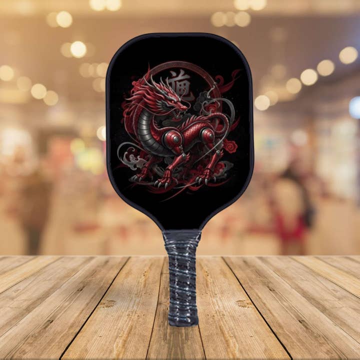 Dragon - Chinese Zodiac - Pickleball Paddle for wholesale by The Mad Pickler