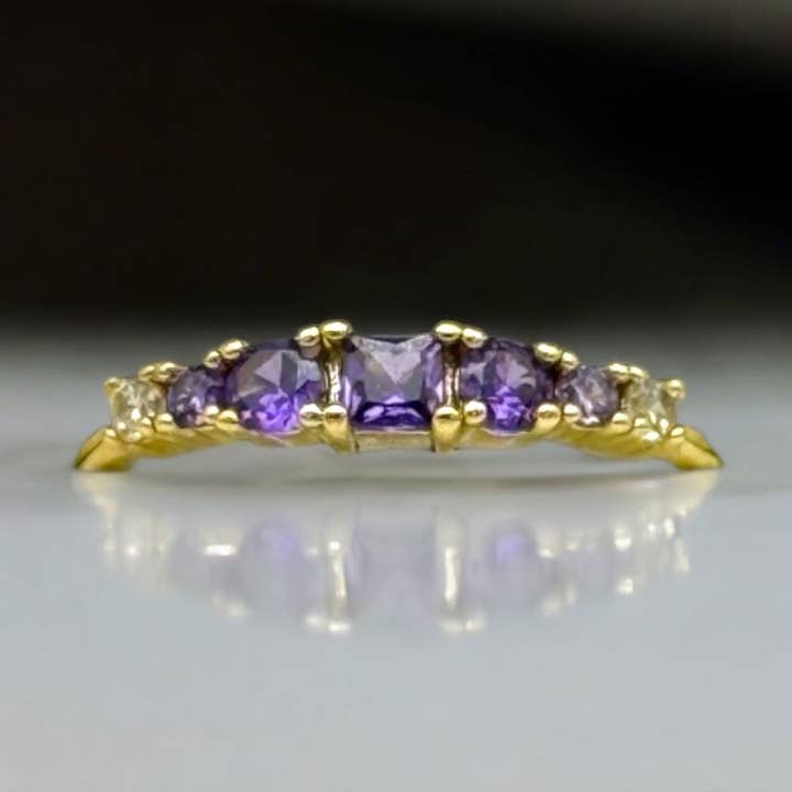 Ametyst Ring for engroshandel hos Supr Nova Wrists