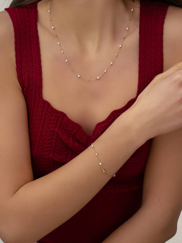 Amélie Necklace for wholesale by Katy Faye