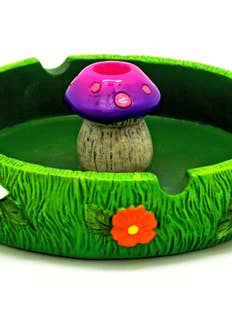 Mushroom Ashtray with Snuffer for wholesale by Fantasy Gifts