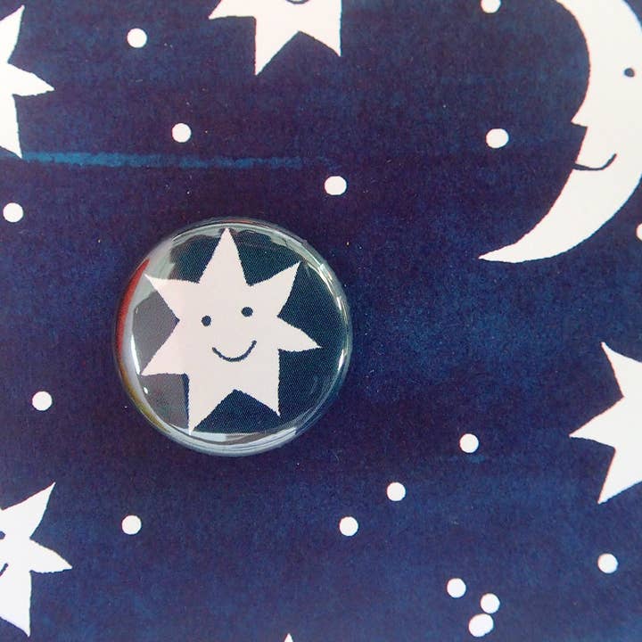 The Black Rabbit - Wholesale Everyday Greeting Card - Happy Stars - Greeting card with badge5