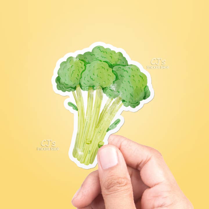 Broccoli Sticker Vinyl Decal and other Purchase Wholesale broco. Free Returns & Net 60 Terms on Faire trending on Faire.