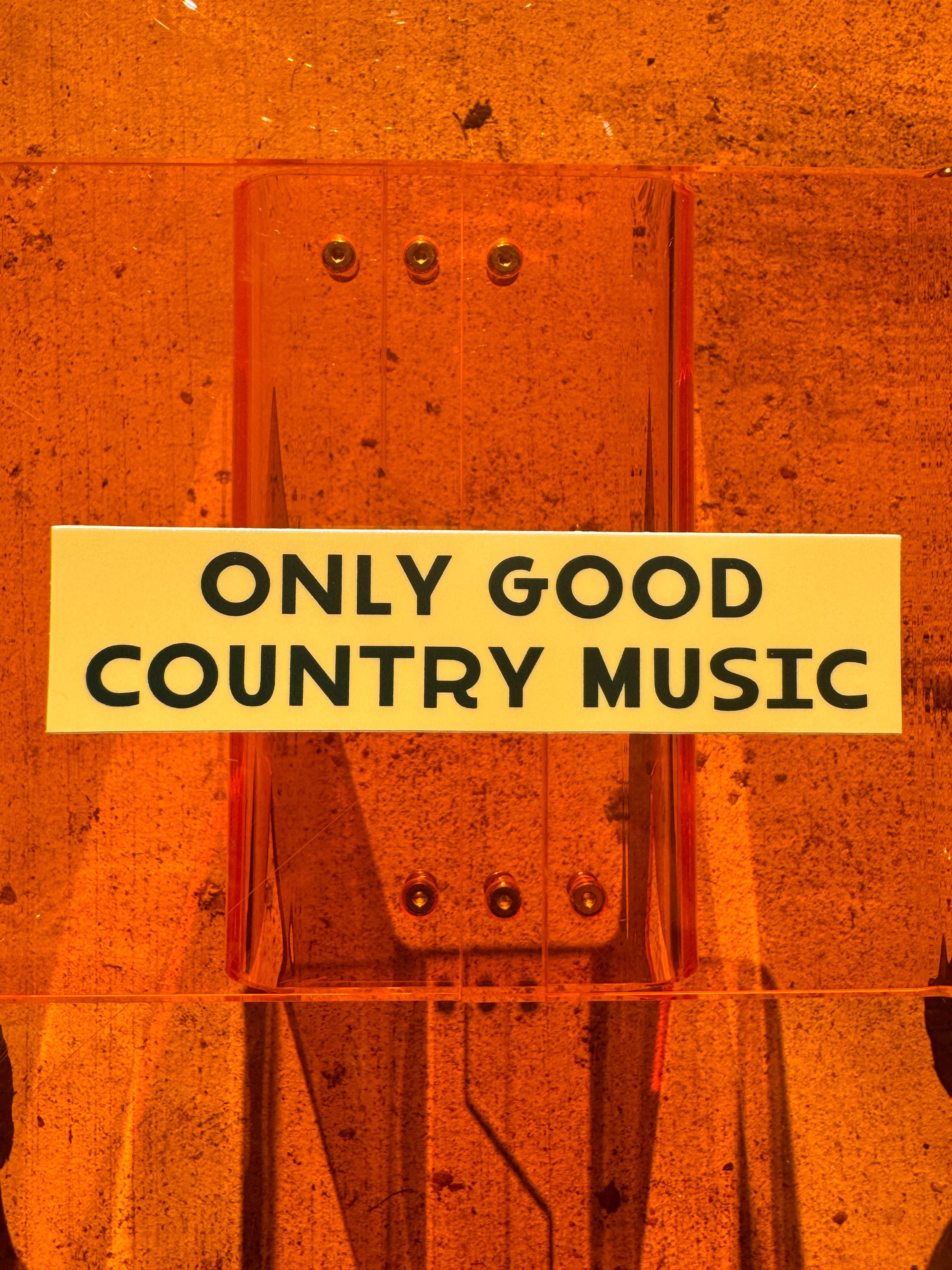 Caroline Clark – wholesale Sticker – Only Good Country Music Sticker2