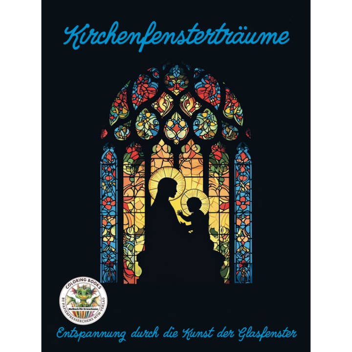 Church Window Dreams - Relaxation through Art for wholesale by Papierfresserchens MTM-Verlag