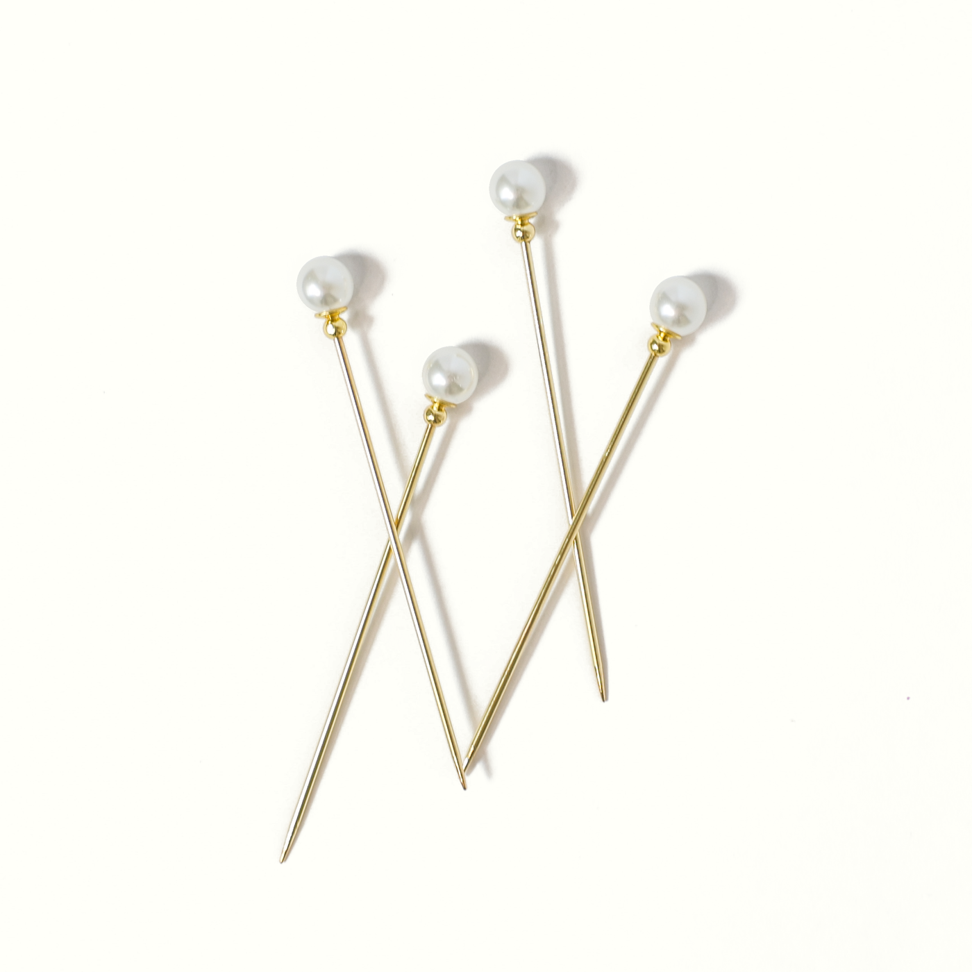 House of Gleason - Wholesale Cocktail Pick - Pearl Cocktail Picks - Set of 40