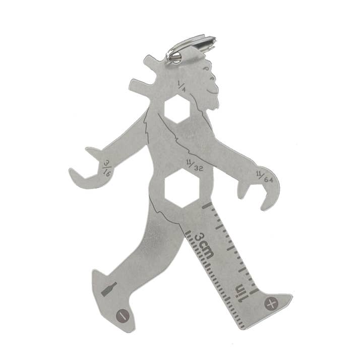 Zootility - Wholesale Keychain - Unisex - Bigfoot 11-in-1 Keychain Multi-Tool0