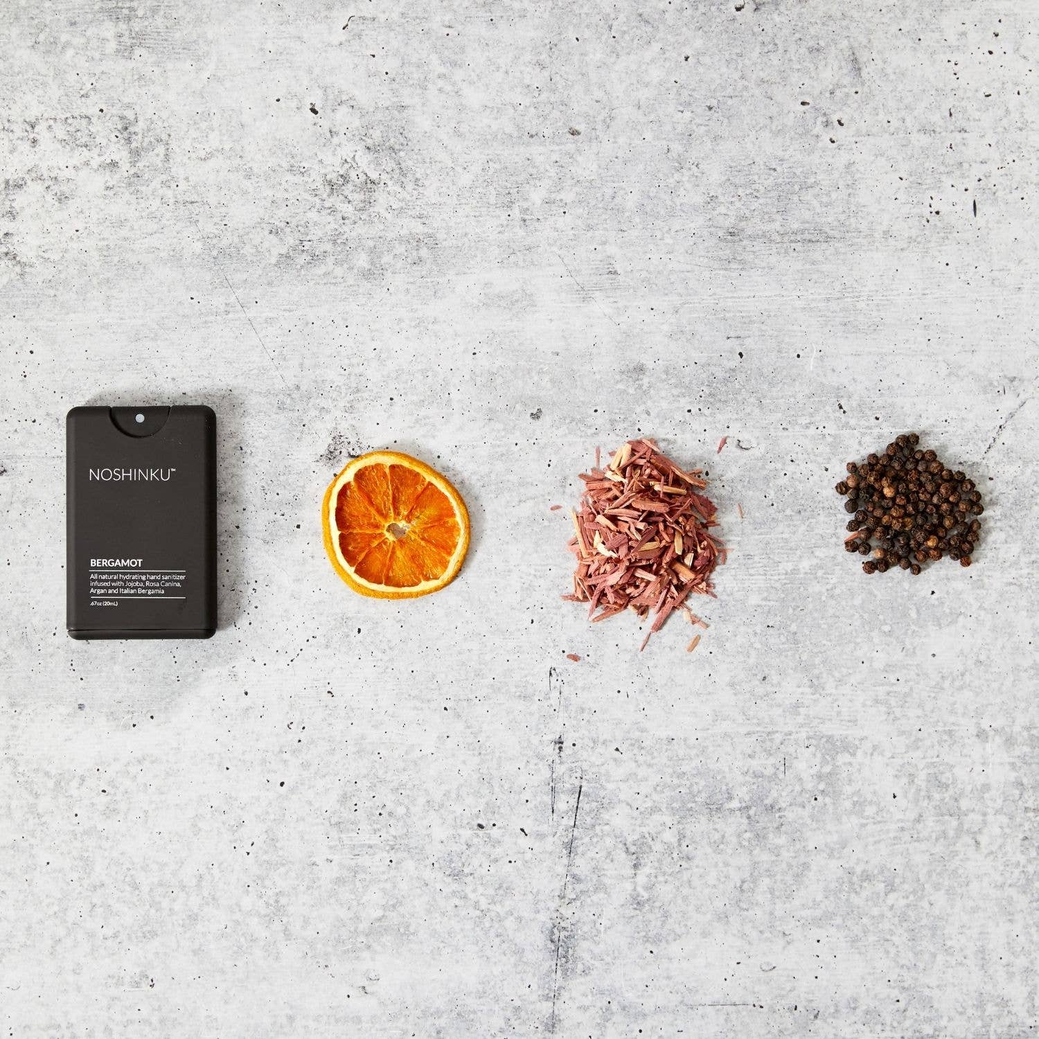 Noshinku - Wholesale Hand Sanitizer - BERGAMOT ULTRA-MOISTURIZING ORGANIC POCKET HAND SANITIZER1