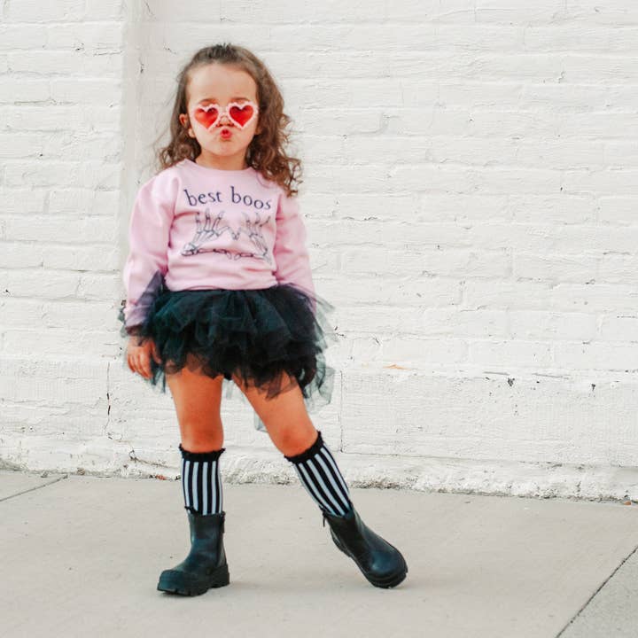 The Wishing Elephant - Wholesale Sweatshirt - Kids - Halloween sweatshirt for kids, BEST BOOS Pink Pullover1