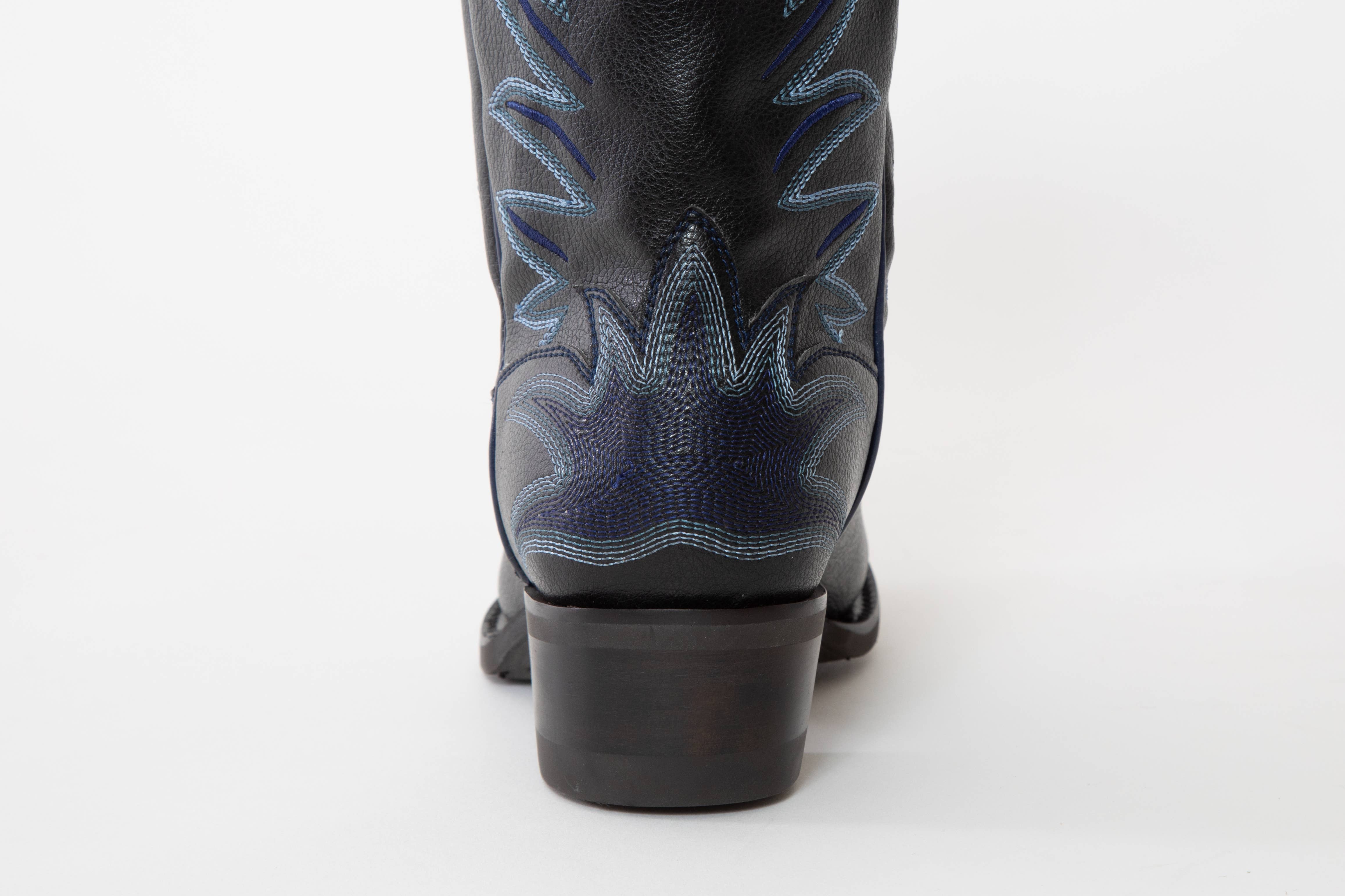 Desert Bloom Boots, LLC – wholesale Cowboystövlar - Dam – Vild Agave Onyx6
