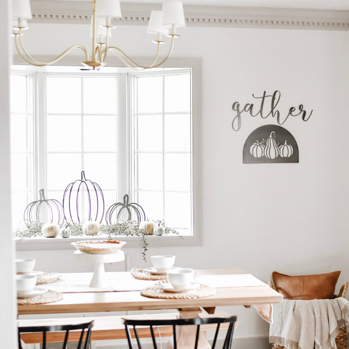 Keystone Steel Co. - Wholesale Sign - Gather Script Wall Decor1