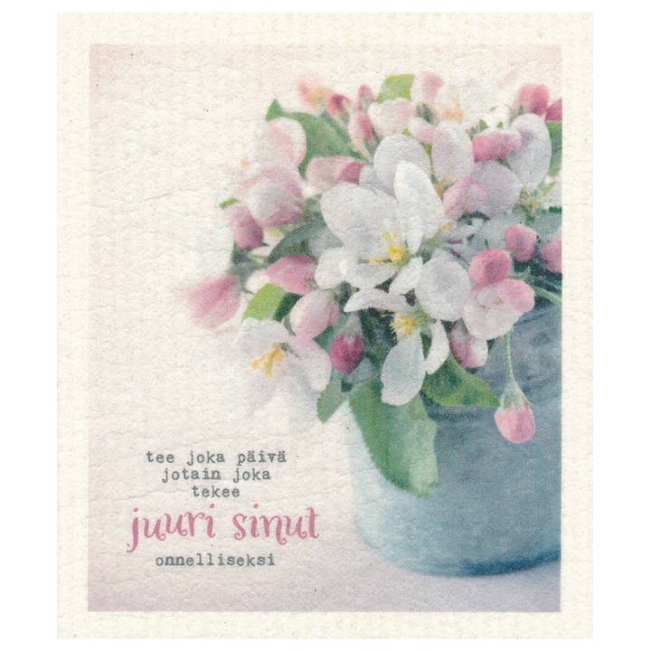 Opvaskeklud Juuri sinut med finsk tekst for engroshandel hos More Joy Home