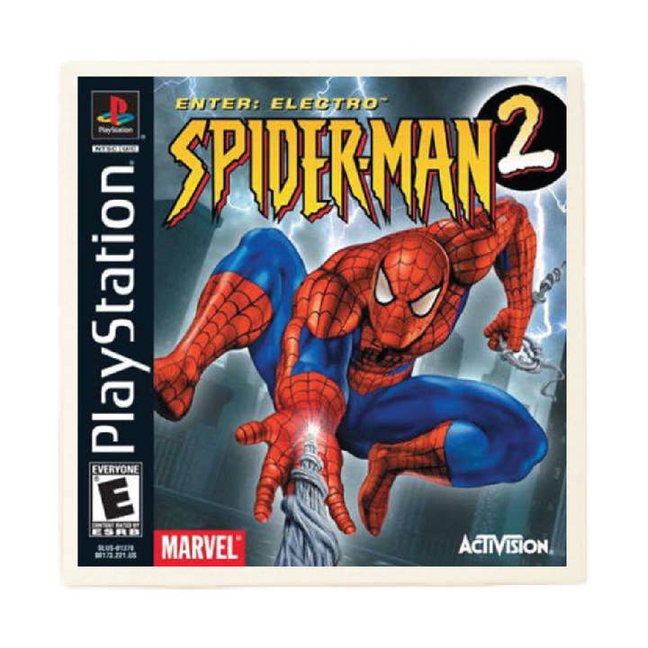Spider-Man 2 Video Game Coaster for wholesale by Lucky Mfg. Co.