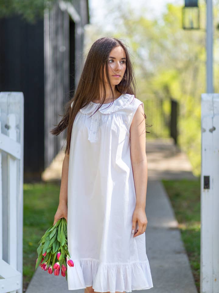Creue Co. - Wholesale Nightgown – Women’s - Marseille Vintage Sleep Dress2