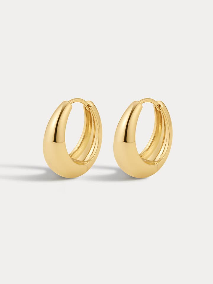 Marbella Hoops- Gold for wholesale by Luv AJ