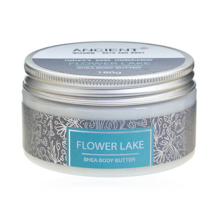 Shea Body Butter 180g - Lake Flowers for wholesale by AW Artisan
